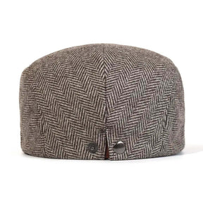 Boina Masculina Scotland Marcanzzi MZ266 com design escocês refinado, ajuste ergonômico e cores cáqui, marrom, grafite e preta.