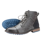 Bota Masculina de Couro Marcanzzi MZ284: durável, estilosa e confortável. Couro premium, solado emborrachado, design moderno. Ideal para uso urbano e aventuras.