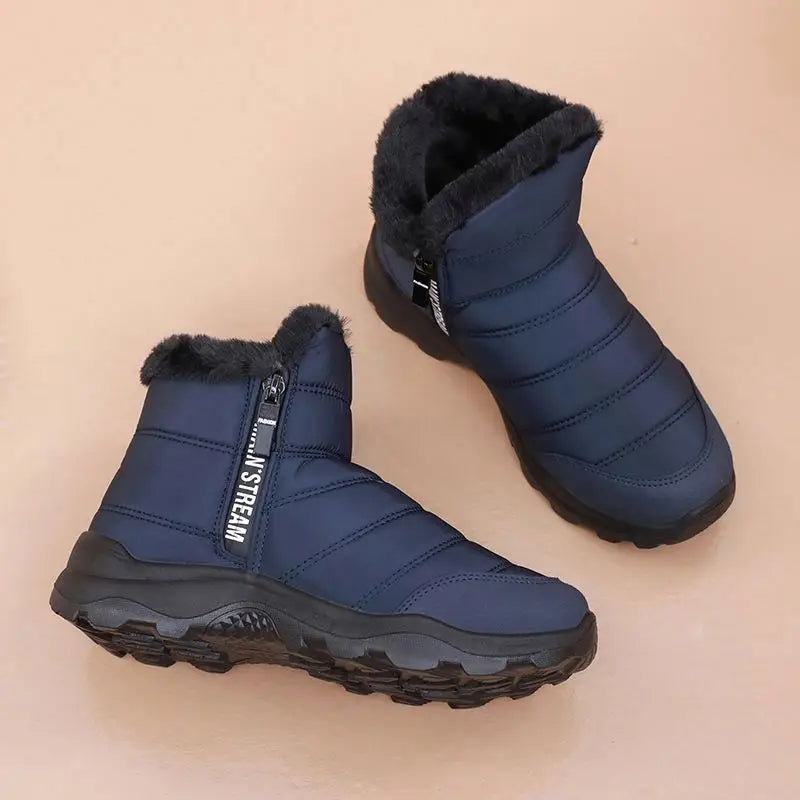 Bota Masculina de Inverno Marcanzzi MZ291: estilo, conforto e segurança com solado antiderrapante e zíper prático. Ideal para ocasiões casuais e formais.