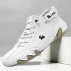 Bota Masculina Ldeck Marcanzzi MZ289 em couro legítimo premium, sola antiderrapante, interior acolchoado e ajuste com cadarço para estilo, conforto e resistência.