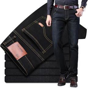 Calça Jeans Clássica Masculina Marcanzzi MZ005: elegância e conforto com tecido premium, elasticidade, durabilidade e ajuste perfeito para qualquer ocasião.