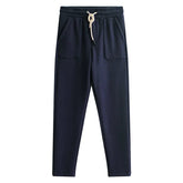 Calça Moletom de Algodão Masculina Marcanzzi MZ313 feita em algodão premium, com bolsos amplos, cintura elástica e barra ajustada para estilo casual.