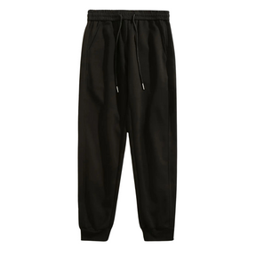 Calça Moletom Jogger Masculina Marcanzzi MZ311 feita em algodão premium, com elástico na cintura e tornozelos para caimento confortável e moderno.