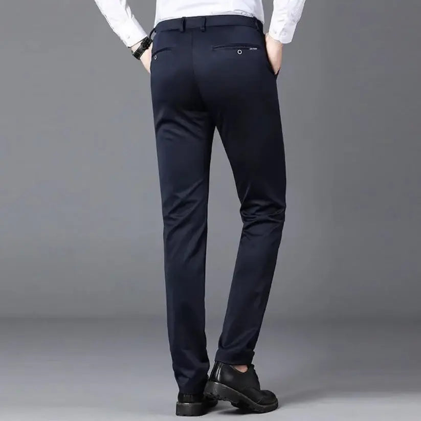 Calça Social Masculina Marcanzzi Meyer MZ252 em algodão e poliéster, com caimento sofisticado e confortável para uso diário ou ocasiões especiais.