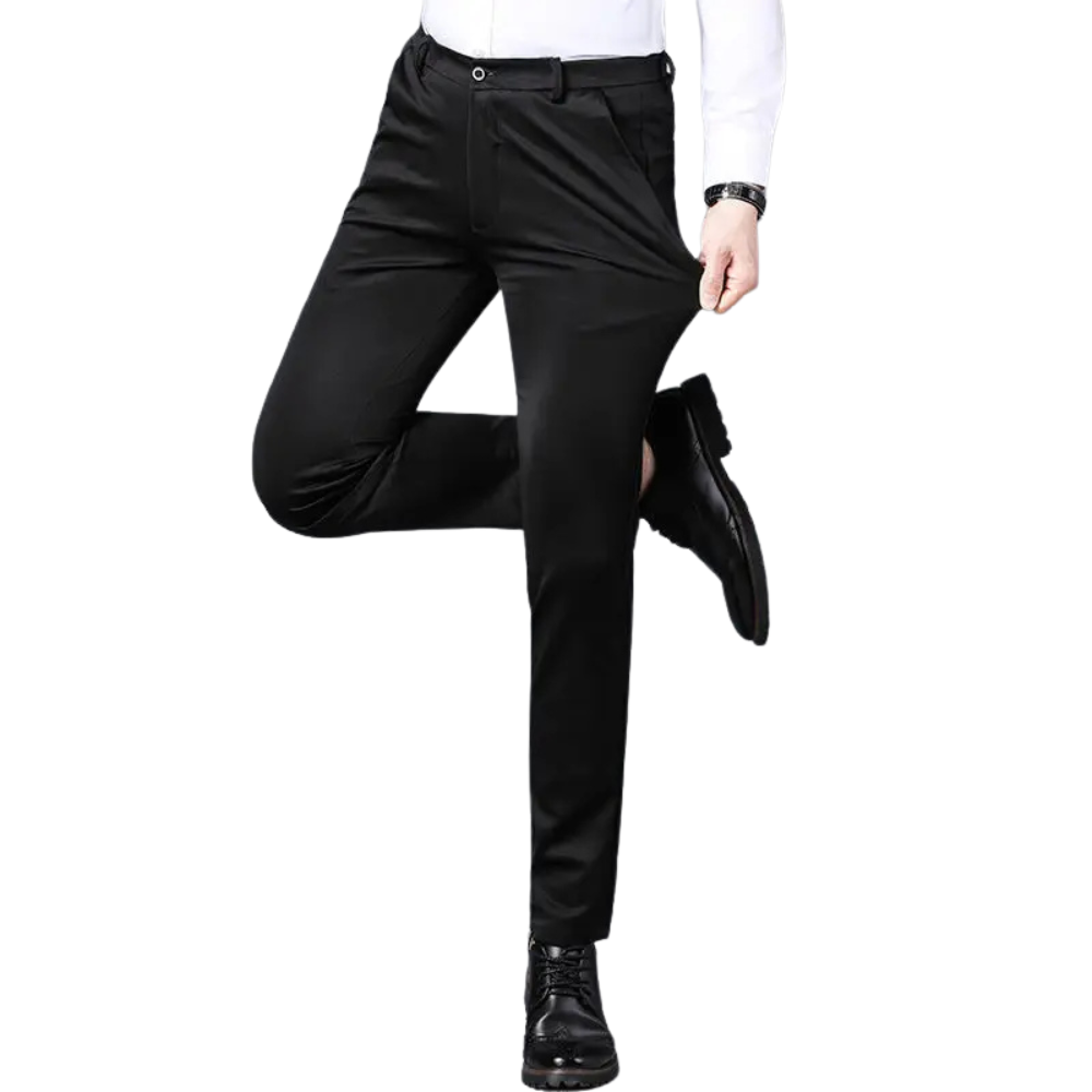 Calça Social Masculina Marcanzzi Meyer MZ252 em algodão e poliéster, com caimento sofisticado e confortável para uso diário ou ocasiões especiais.