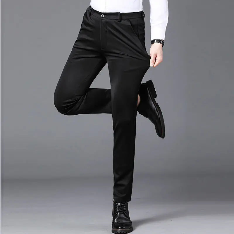 Calça Social Masculina Marcanzzi Meyer MZ252 em algodão e poliéster, com caimento sofisticado e confortável para uso diário ou ocasiões especiais.