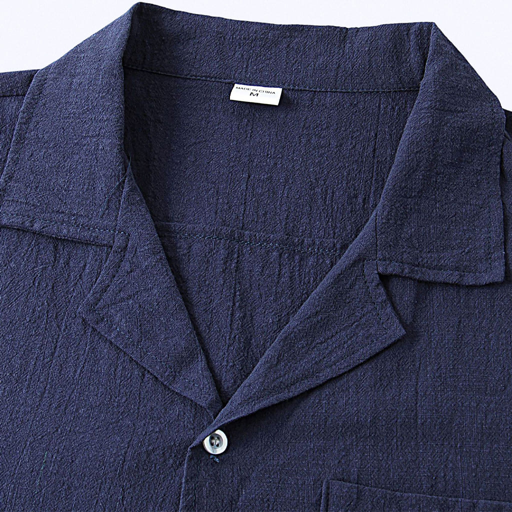 Camisa de Linho Marcanzzi Portofino MZ564 feita em linho de alta qualidade, com design elegante e conforto ideal para um estilo refinado.