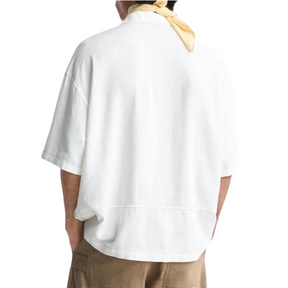 Camisa de Linho Masculina com Contraste Marcanzzi MZ791 confeccionada em linho premium, respirável e elegante, com caimento moderno e secagem rápida.