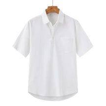 Camisa de Linho Masculina Marcanzzi Medelín MZ794 feita em linho de alta qualidade, respirável e leve, com caimento refinado e estilo sofisticado.