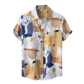 Camisa Manga Curta Marcanzzi Mirage MZ583 com estampa exclusiva, tecido leve e design moderno para estilo autêntico e frescor no dia a dia.