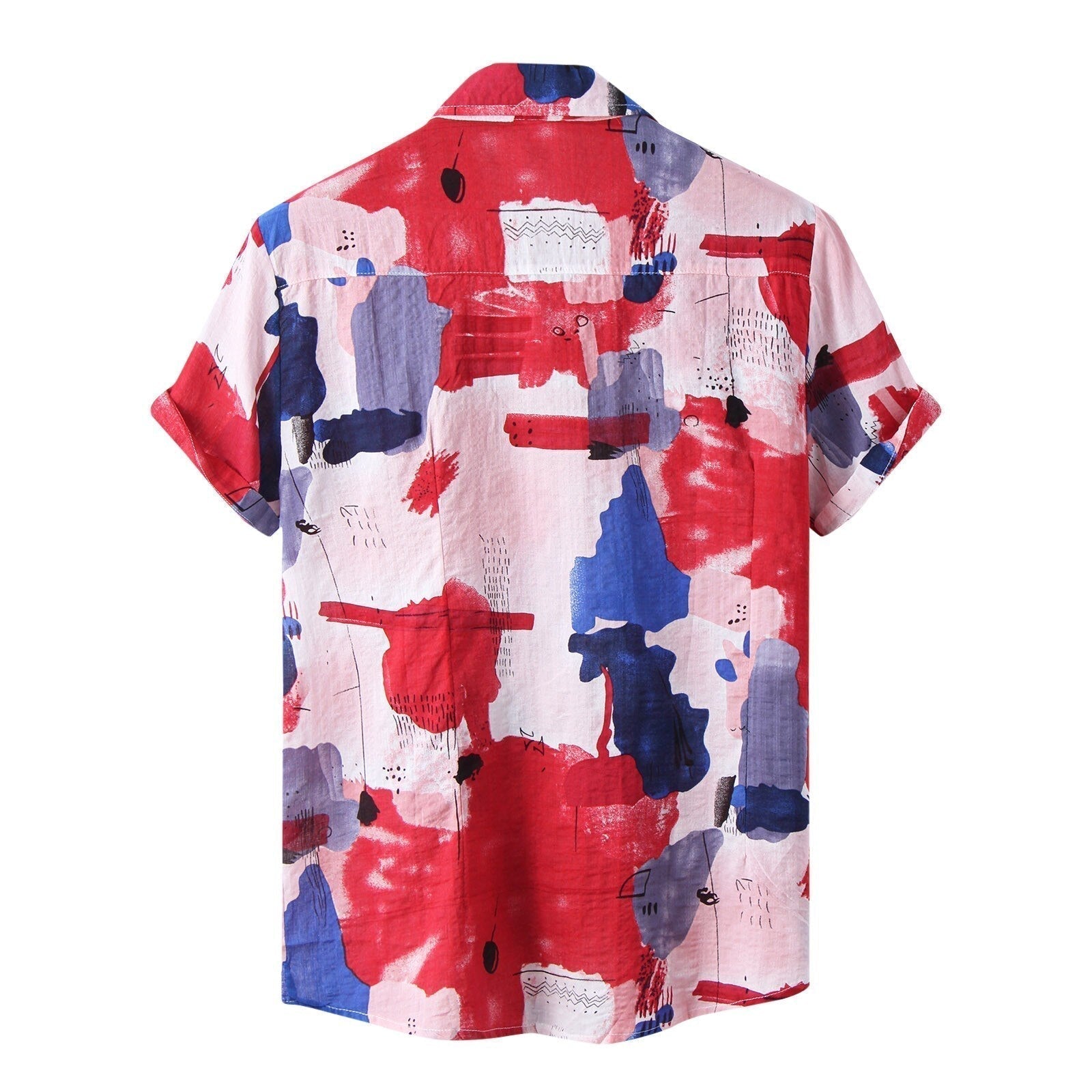 Camisa Manga Curta Marcanzzi Mirage MZ583 com estampa exclusiva, tecido leve e design moderno para estilo autêntico e frescor no dia a dia.