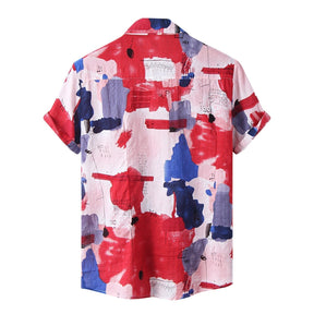 Camisa Manga Curta Marcanzzi Mirage MZ583 com estampa exclusiva, tecido leve e design moderno para estilo autêntico e frescor no dia a dia.