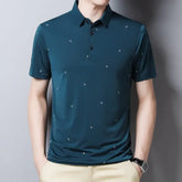 Camisa Polo Masculina Marcanzzi Milano MZ078 em algodão e poliéster premium, com toque suave e design clássico para estilo casual ou elegante.