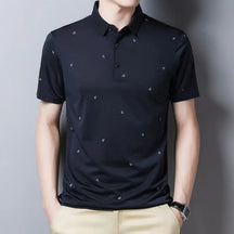 Camisa Polo Masculina Marcanzzi Milano MZ078 em algodão e poliéster premium, com toque suave e design clássico para estilo casual ou elegante.