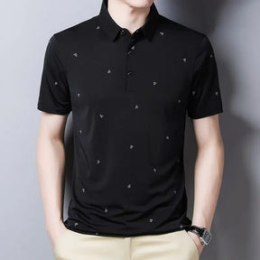 Camisa Polo Masculina Marcanzzi Milano MZ078 em algodão e poliéster premium, com toque suave e design clássico para estilo casual ou elegante.
