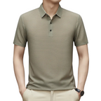 Camisa Polo Masculina Premium Marcanzzi MZ015: conforto e versatilidade em tecido suave e respirável, ideal para looks casuais e elegantes.