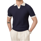Camisa Polo Masculina Tricot Madrid Marcanzzi MZ016: elegância, conforto e versatilidade. Design impecável e materiais de alta qualidade para o homem moderno.