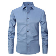 Camisa Social de Algodão Masculina Marcanzzi MZ083 feita em tecido respirável com caimento elegante, conforto superior e estilo versátil para todas as ocasiões.