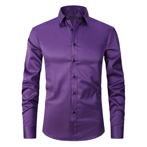 Camisa Social de Algodão Masculina Marcanzzi MZ083 feita em tecido respirável com caimento elegante, conforto superior e estilo versátil para todas as ocasiões.