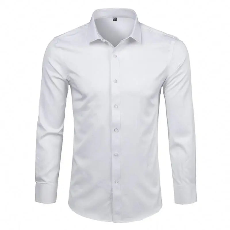 Camisa Social Masculina Marcanzzi MZ011: sofisticação, conforto, anti-odor, ideal para trabalho e eventos. Versátil, mantém forma impecável o dia todo.