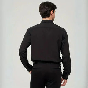 Camisa Social Masculina Marcanzzi MZ011: sofisticação, conforto, anti-odor, ideal para trabalho e eventos. Versátil, mantém forma impecável o dia todo.