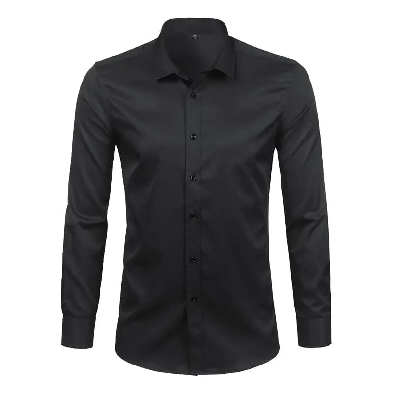 Camisa Social Masculina Marcanzzi MZ011: sofisticação, conforto, anti-odor, ideal para trabalho e eventos. Versátil, mantém forma impecável o dia todo.
