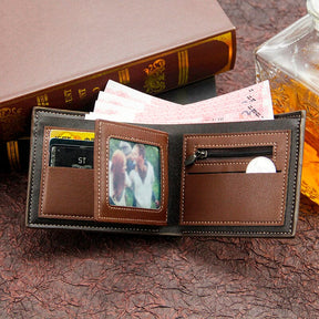 Carteira Masculina de Couro Malcom Marcanzzi MZ483 em couro PU com design elegante e funcional para praticidade e estilo no dia a dia.