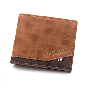 Carteira Masculina de Couro Malcom Marcanzzi MZ483 em couro PU com design elegante e funcional para praticidade e estilo no dia a dia.