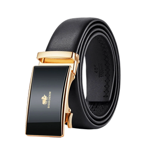 Cinto Masculino de Couro Romenzi Bison RZ476 com fivela estilo bison e acabamento refinado, acessório elegante para diversas ocasiões