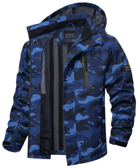 Jaqueta Impermeável Masculina Marcanzzi MZ323 com design moderno, tecido impermeável e respirável, caimento ergonômico e conforto leve para dias chuvosos.