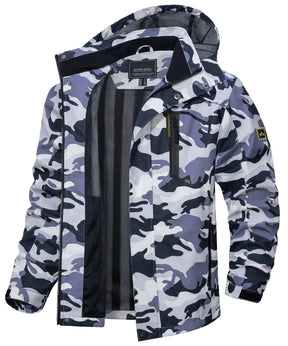 Jaqueta Impermeável Masculina Marcanzzi MZ323 com design moderno, tecido impermeável e respirável, caimento ergonômico e conforto leve para dias chuvosos.