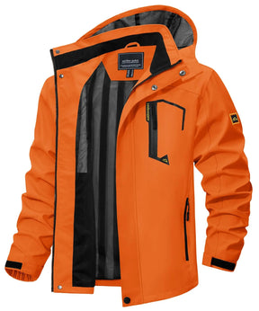 Jaqueta Impermeável Masculina Marcanzzi MZ323 com design moderno, tecido impermeável e respirável, caimento ergonômico e conforto leve para dias chuvosos.