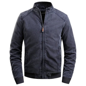 Jaqueta Masculina Acolchoada Marcanzzi MZ035: moderna, confortável, impermeável, respirável, com fechamento em zíper. Ideal para trabalho e lazer.