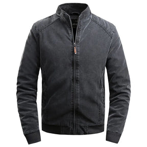 Jaqueta Masculina Acolchoada Marcanzzi MZ035: moderna, confortável, impermeável, respirável, com fechamento em zíper. Ideal para trabalho e lazer.