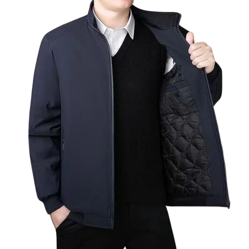 Jaqueta Masculina Cold Sweden Marcanzzi MZ169 com forro acolchoado, tecido resistente e zíper de alumínio, ideal para proteção e estilo no frio.