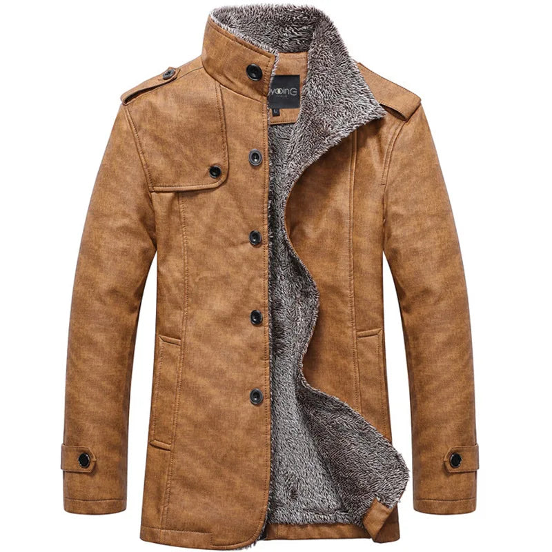 Jaqueta Masculina Forrada Holmes Marcanzzi MZ038: elegância e conforto para o inverno, ideal para uso diário e eventos especiais. Qualidade e design premium