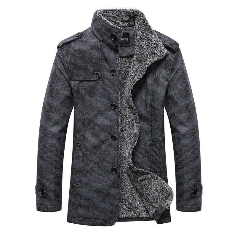 Jaqueta Masculina Forrada Holmes Marcanzzi MZ038: elegância e conforto para o inverno, ideal para uso diário e eventos especiais. Qualidade e design premium