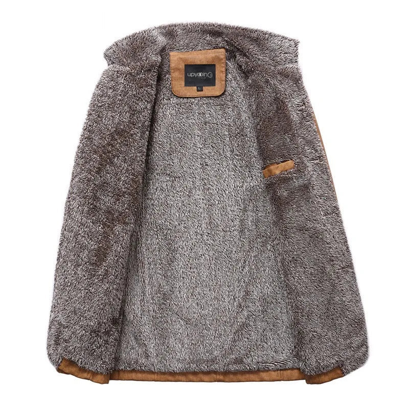 Jaqueta Masculina Forrada Holmes Marcanzzi MZ038: elegância e conforto para o inverno, ideal para uso diário e eventos especiais. Qualidade e design premium