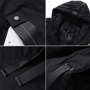 Jaqueta Masculina Puffer Marcanzzi MZ022: estilo sofisticado, proteção térmica superior, design moderno, elegância e conforto.