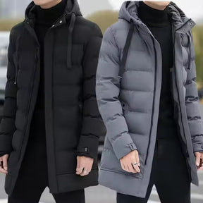 Jaqueta Masculina Puffer Marcanzzi MZ022: estilo sofisticado, proteção térmica superior, design moderno, elegância e conforto.