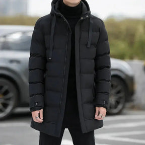 Jaqueta Masculina Puffer Marcanzzi MZ022: estilo sofisticado, proteção térmica superior, design moderno, elegância e conforto.