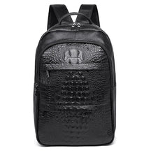 Mochila Executiva em Couro Marcanzzi Seoul MZ074 com couro legítimo e compartimentos inteligentes para notebook, documentos e acessórios pessoais