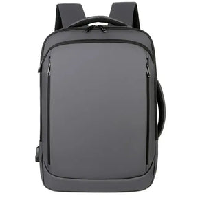 Mochila Executiva Marcanzzi MZ066 com porta USB, tecido impermeável e espaço para notebook 15” – ideal para trabalho, viagens e uso diário
