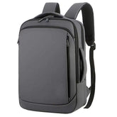 Mochila Executiva Marcanzzi MZ066 com porta USB, tecido impermeável e espaço para notebook 15” – ideal para trabalho, viagens e uso diário