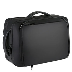 Mochila Executiva Marcanzzi MZ066 com porta USB, tecido impermeável e espaço para notebook 15” – ideal para trabalho, viagens e uso diário