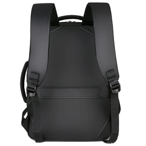 Mochila Executiva Marcanzzi MZ066 com porta USB, tecido impermeável e espaço para notebook 15” – ideal para trabalho, viagens e uso diário