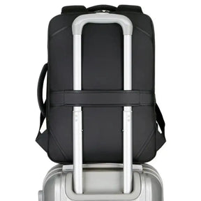 Mochila Executiva Marcanzzi MZ066 com porta USB, tecido impermeável e espaço para notebook 15” – ideal para trabalho, viagens e uso diário