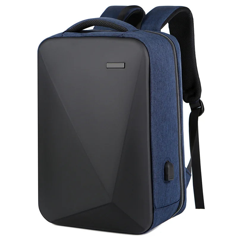 Mochila Executiva Marcanzzi MZ067, notebook 15", impermeável, com porta USB, trava TSA e acabamento premium para profissionais modernos.
