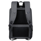 Mochila Executiva Marcanzzi MZ067, notebook 15", impermeável, com porta USB, trava TSA e acabamento premium para profissionais modernos.