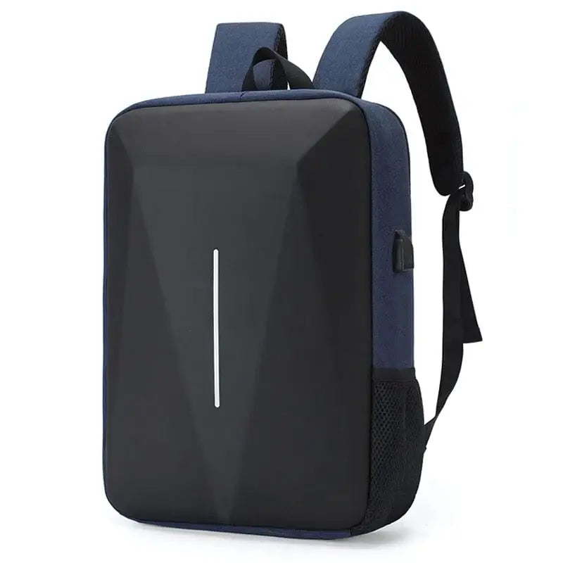 Mochila Executiva Marcanzzi MZ070 com porta USB, trava TSA, estrutura impermeável e compartimento para notebook 15” com design sofisticado
